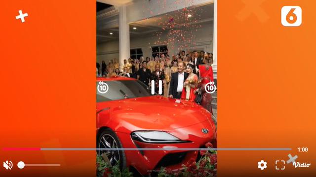 Ultah Anak Mantan Kades di Palembang, Sumsel Bikin Geger