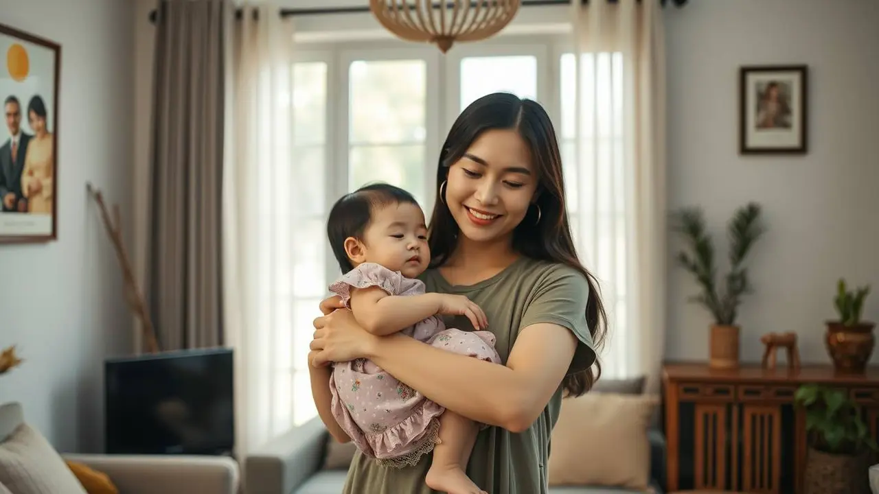 mimpi gendong anak perempuan