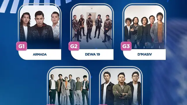kategori Duo/Group/Band Of The Year di Indonesian Music Awards (IMA) 2021