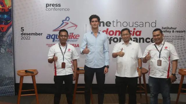 Indonesia dipercaya jadi tuan rumah salah satu seri Kejuaraan Dunia Aquabike 2023