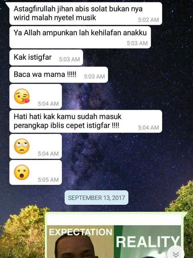 6 Chat Orang Tua ke Anak saat Pagi Hari Ini Bikin Senyum