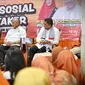 Presiden PKS Ahmad Syaikhu dalam diskusi publik dengan tema “Dampak Sosial UU Ciptaker Terhadap Ketahanan Keluarga” di Kantor DPTP PKS, Jakarta Selatan. (Foto: Istimewa).