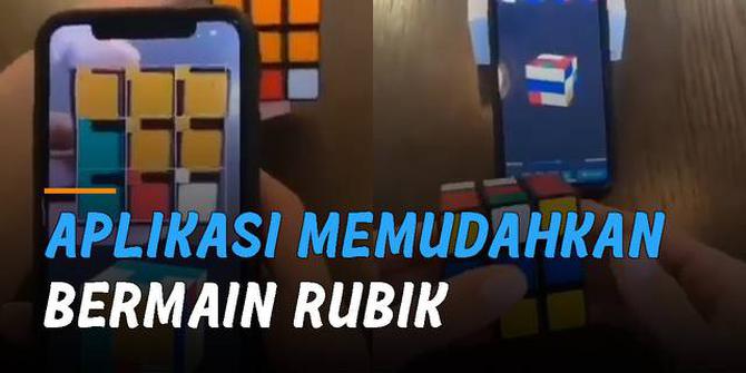 VIDEO: Canggih, Aplikasi Memudahkan Bermain Rubik