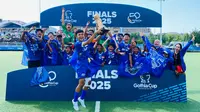 Akademi Persib Cimahi (APC) U-13 Boys All Stars sukses meraih gelar juara pada Gothia Cup 2025 putra U-13 di Swedia. (Bola.com/Dok.Istimewa).