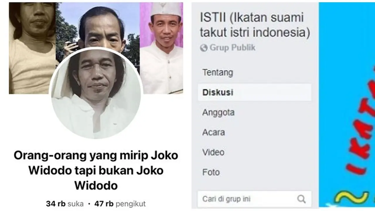 6 Nama Grup Facebook Ini Bikin Geleng Kapala, Ada Perkumpulan Mirip Jokowi