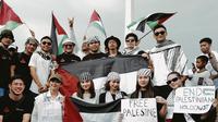 Atta Halilintar menambah daftar selebritis Tanah Air yang turut serta dalam Aksi Bela Palestina di Monas (Instagram)