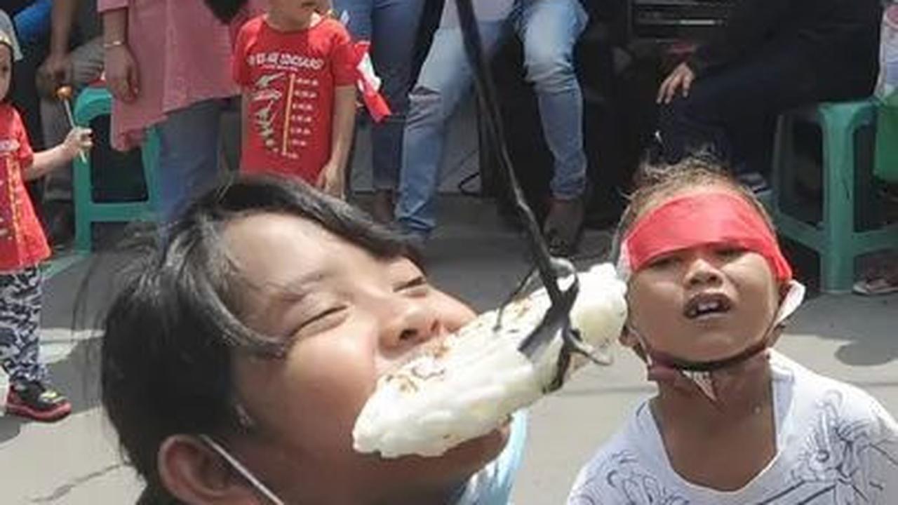 Lomba Makan Kerupuk, Pengingat Sulitnya Ekonomi RI Sebelum Merdeka