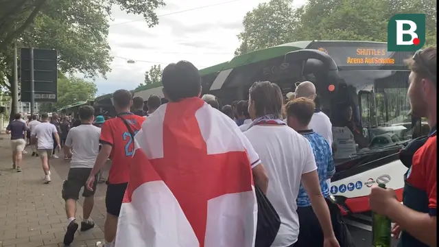 Suporter Inggris di Euro 2024