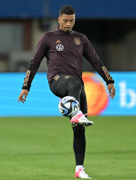 Jerman akan melakoni pertandingan international friendly terakhir mereka di tahun 2023 dengan menghadapi Austria di Ernst-Happel-Stadion, Rabu, 22 November 2023, jam 02:45 WIB. (Joe Klamar / AFP)