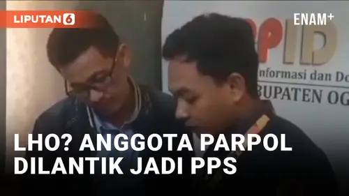 VIDEO: Anggota Parpol Dilantik Jadi PPS, KPU Ogan Ilir Dilaporkan ke Bawaslu
