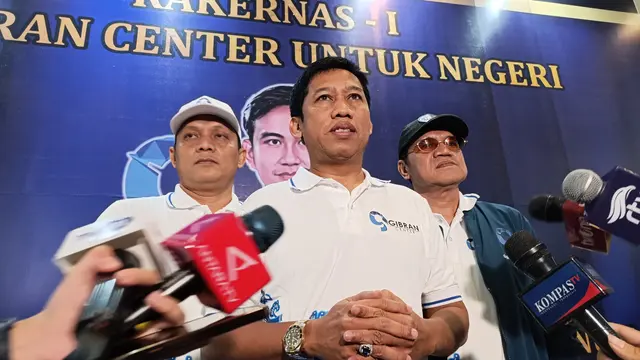 Ketua Umum Gibran Center, Marsudiyanto mengatakan akan mendukung Kaesang Pangarep di Pilkada Jakarta. (Lizsa Egeham),