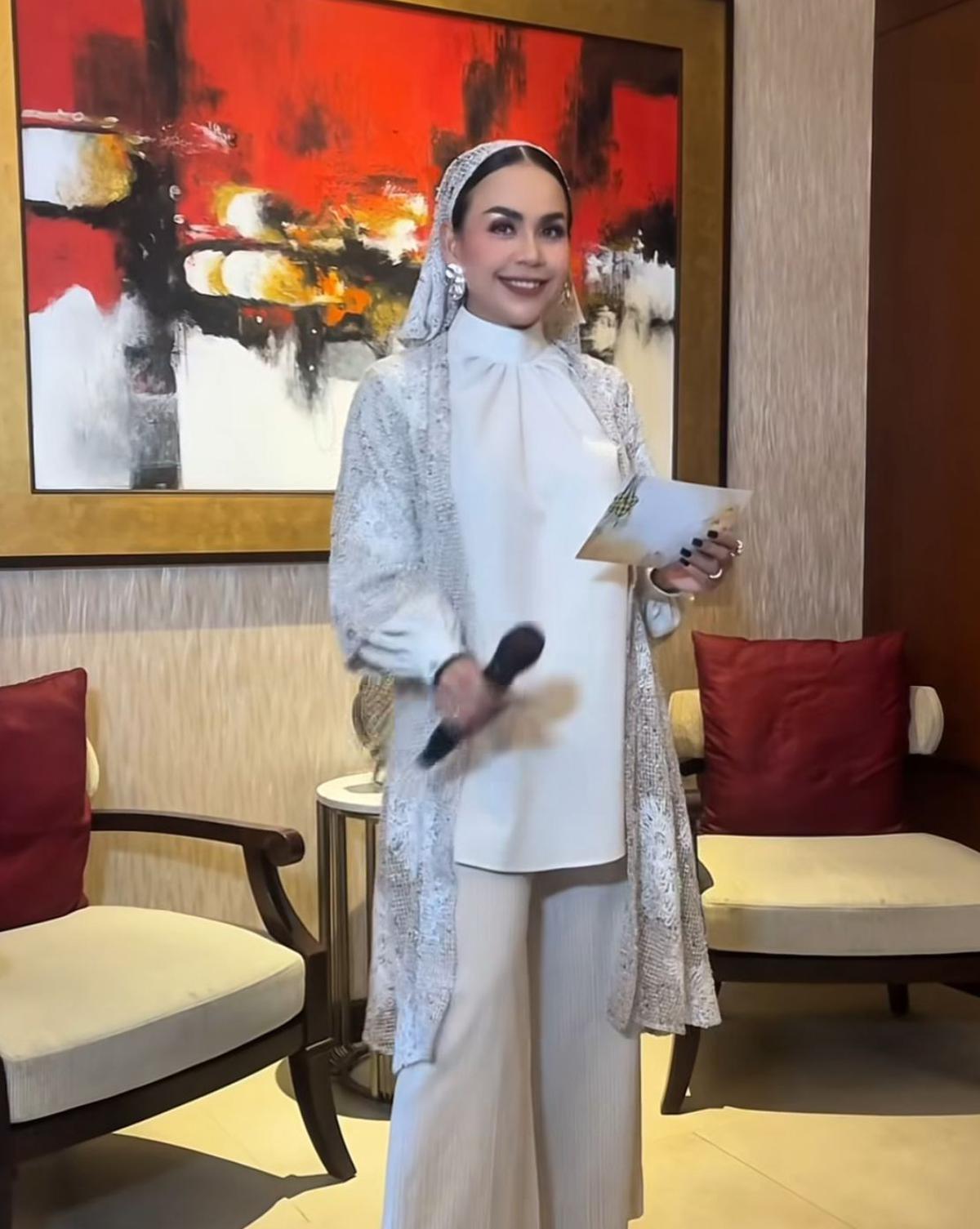 Melaney Ricardo Ungkap Alasan Terima Pekerjaan MC Buka Puasa Meski Non Muslim