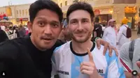Ibnu Jamil - Lionel Messi (Foto: Instagram/@ibnujamilo)