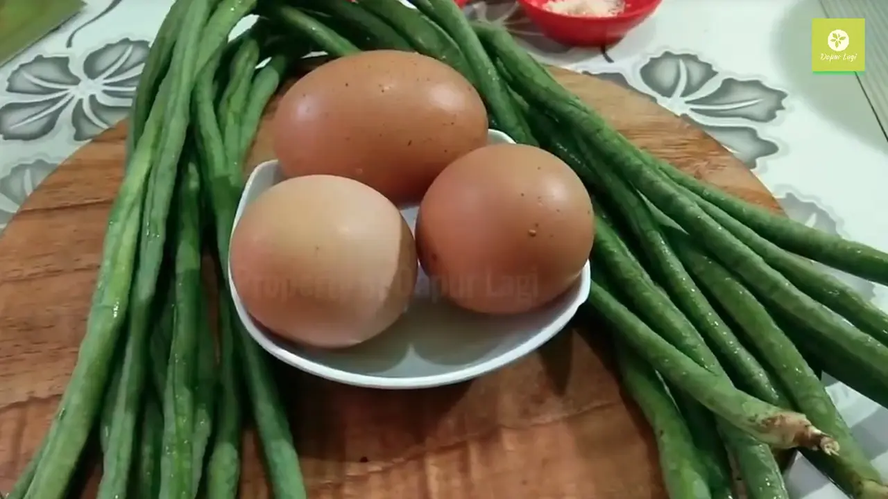 Resep Praktis Dengan Olahan Telur dan Kacang Panjang. sumberfoto: DapurLagi
