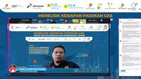 Koordinator Penyiapan Program Migas Ditjen Migas Kementerian Energi dan Sumber Daya Mineral (ESDM), Rizal Fajar Muttaqien dalam Webinar Menilsik Kesiapan Pasokan Gas untuk Sektor Industri dan Pembangkit Listrik, yang di selenggarakan oleh Forum Wartawan Energi di Jakarta (28/2/2024).
