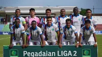 Starting XI PSBS Biak di Pegadaian Liga 2 2023/2024. (Dok PT LIB)