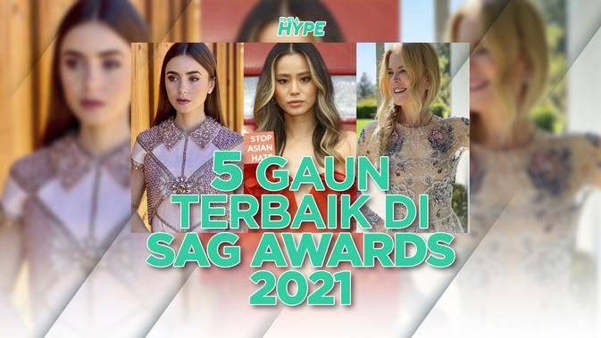 5 Gaun Terbaik di SAG Awards 2021 - Fashion Fimela.com