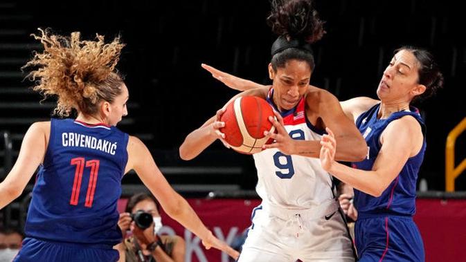 jadwal dan link live streaming perebutan medali emas cabor basket putri olimpiade tokyo 2020, minggu
