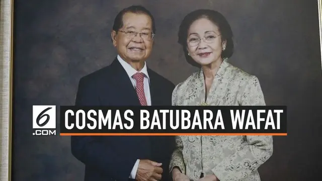 VIDEO: Mantan Menteri Tenaga Kerja Cosmas Batubara Tutup Usia