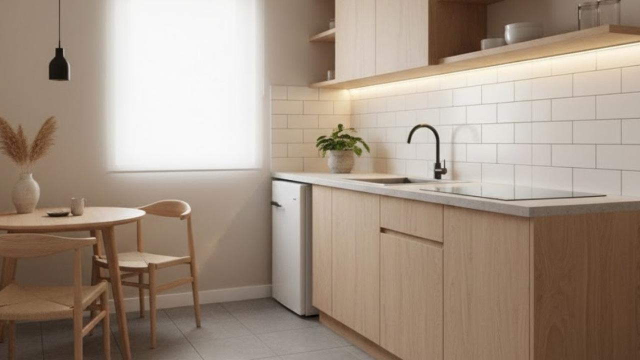 8 Desain Dapur Gaya Japandi untuk Ruang Kecil dengan Anggaran Rp10 Juta, Minimalis dan Estetik