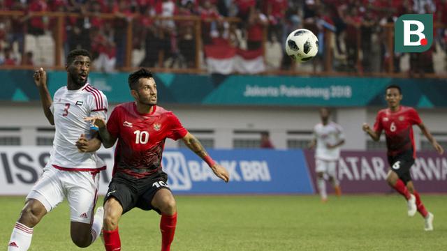 Sepak Bola : Indonesia Vs Uni Emirat Arab