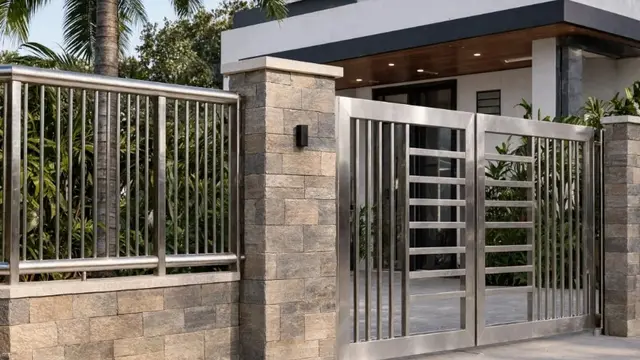 Inspirasi Model Pagar Stainless (AI Generated)