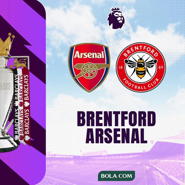Liga Inggris - Brentford Vs Arsenal