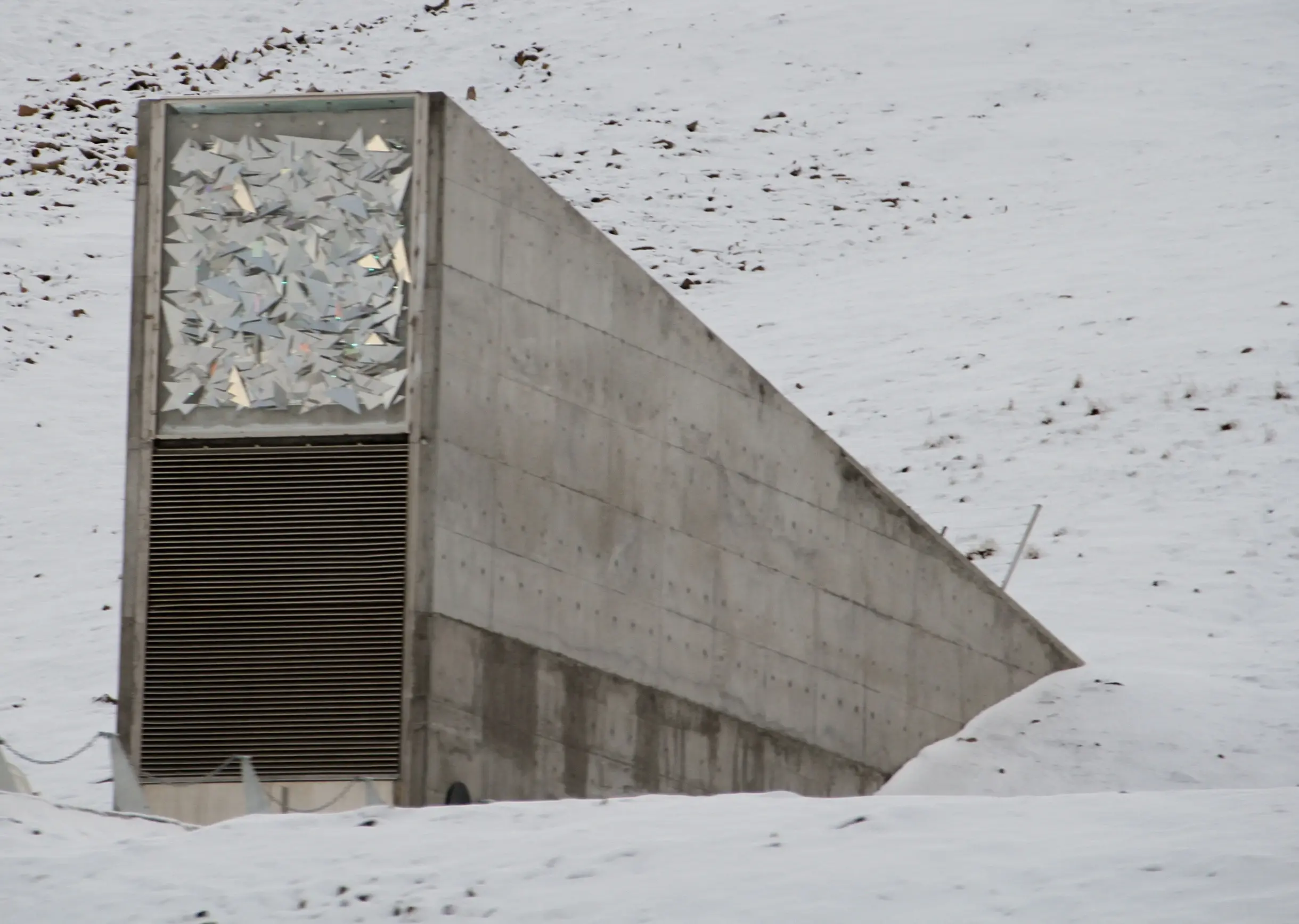 Svalbard Global Seed Vault (Wikimedia Commons)