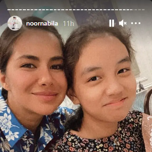 Rayakan Ultah Anak Sambung, Ini 6 Momen Kedekatan Noor Nabila dan Engku Aleesya