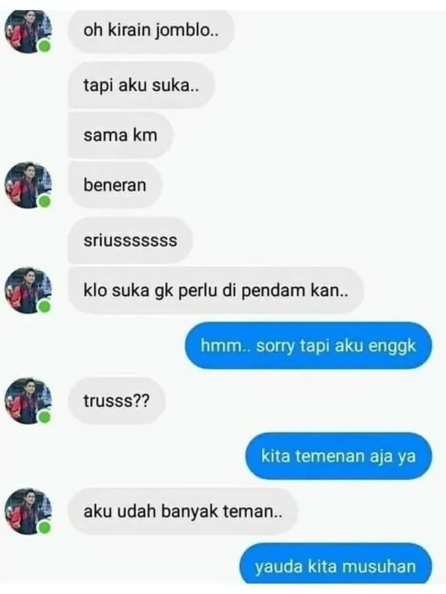 Obrolan Lucu ‘Kita Temanan Aja’ Ini Bikin Ketawa Miris