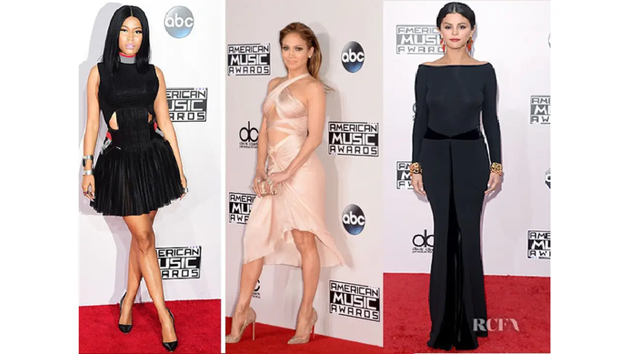 Red Carpet: 6 Seleb Bergaun Seksi Menggoda di AMA 2014