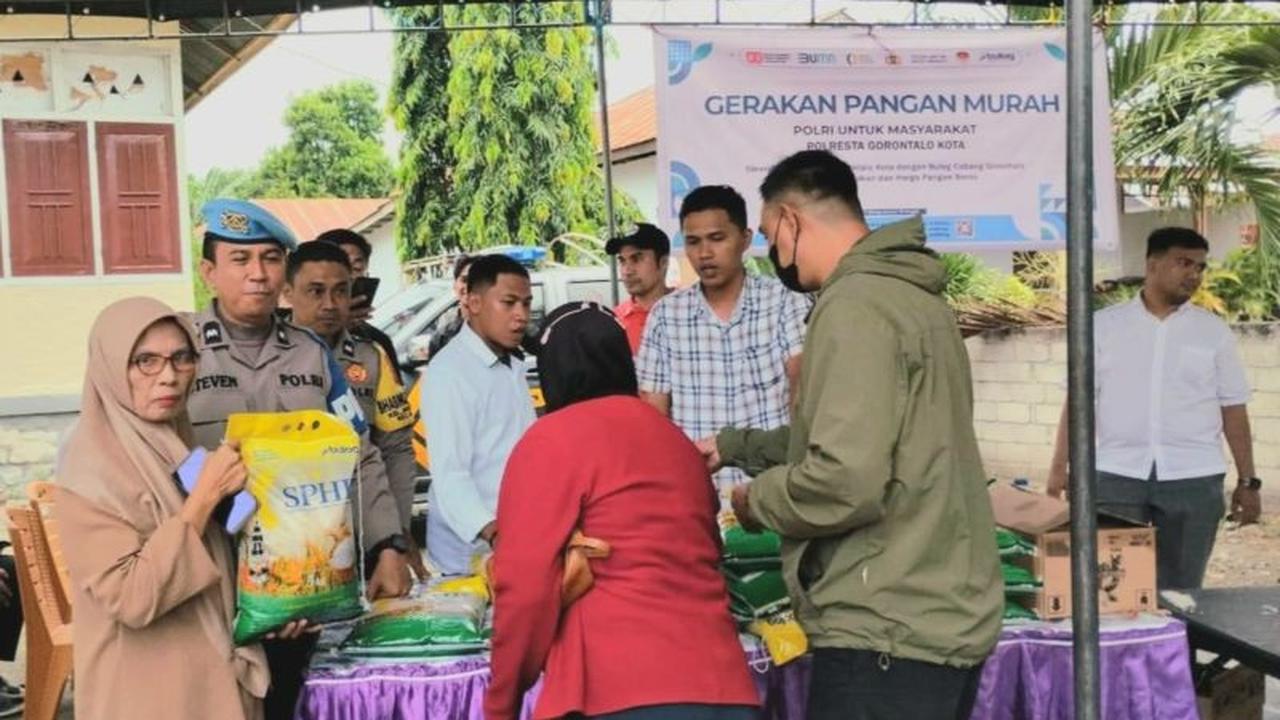 Trivia: Polsek Kota Utara Gorontalo Gencarkan Gerakan Pangan Murah, Jaga Stabilitas Harga Pangan Daerah