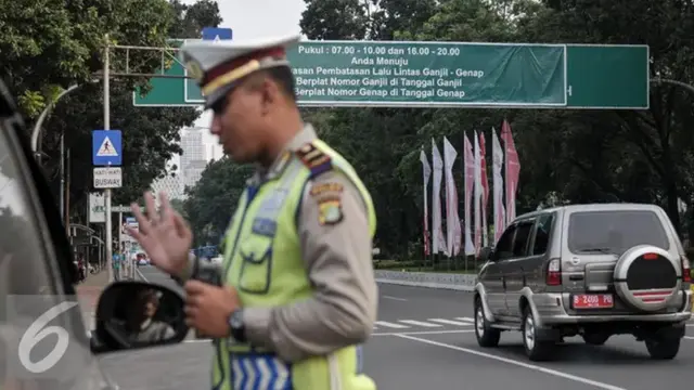 Ganjil genap Jakarta.