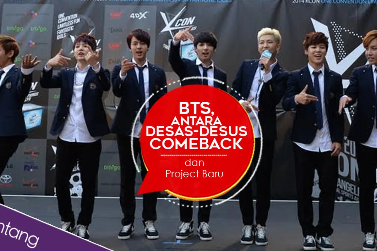 [Bintang] BTS, antara Desas-desus Comeback dan Project Baru 