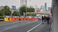 Demo di Polda Metro: Tol Dalam Kota Diblokir, Simpang Semanggi Ditutup