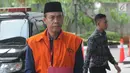 Anggota DPRD Lampung Tengah nonaktif Zainudin akan menjalani pemeriksaan penyidik di Gedung KPK, Jakarta, Rabu (10/7/2019). Zainudin diperiksa sebagai tersangka terkait kasus dugaan gratifikasi Rp 95 miliar menyetujui pinjaman daerah ke PT Sarana Multi Infrastruktur. (merdeka.com/Dwi Narwoko)