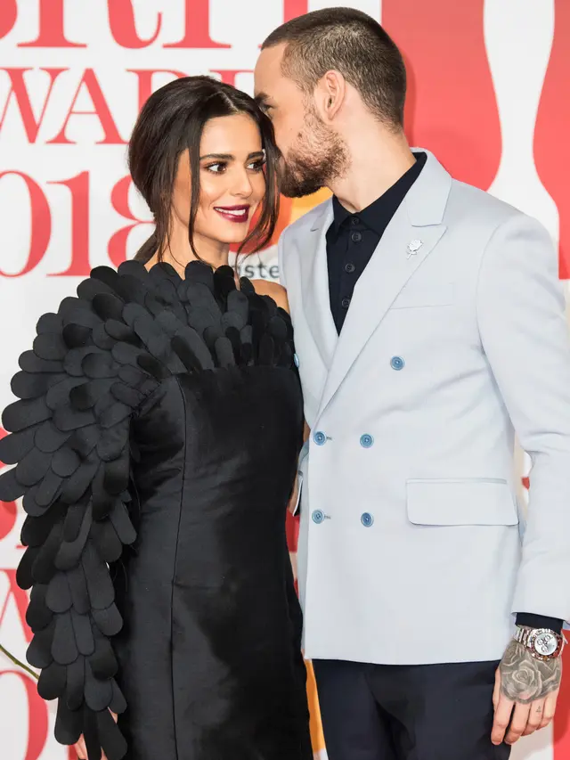 Liam Payne dan Cheryl di BRIT Awards