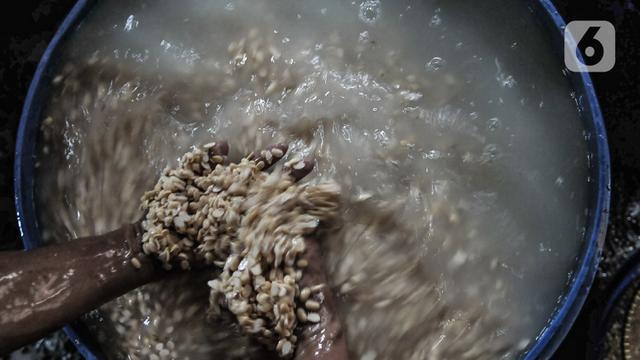 Produksi Tempe Kembali Menggeliat