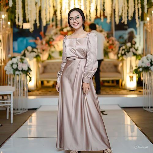 green emerald velvet dress Simple and Elegant Wedding Dress from Luxury Elastic Satin