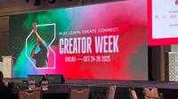 Macao Creator Week 2025 resmi dibuka di Wynn Palace, Jumat, 24 Oktober 2025. (Liputan6.com/Gagas)