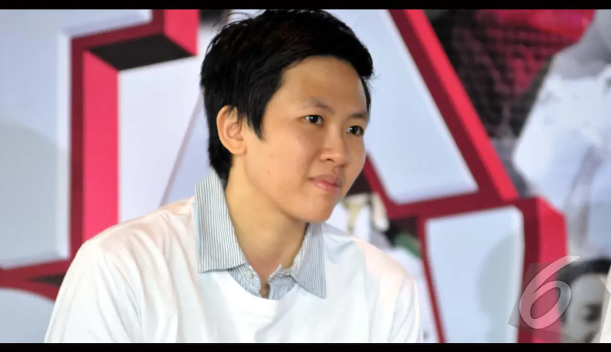 Liliana Natsir mengaku kaget saat dirinya menjadi salah satu atlit yang kisah hidupnya akan dijadikan seri di televisi, Jakarta, Minggu (10/8/2014), (Liputan6.com/Panji Diksana)