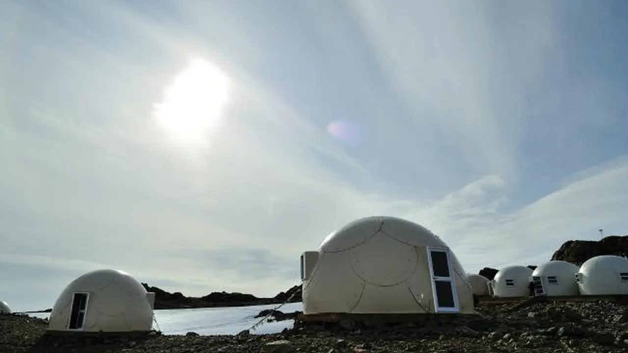 Hotel The White Desert di Antartika