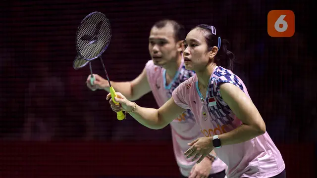 Foto: Perlawanan Sengit Rinov/Lisa Tak Mampu Atasi Wakil Jepang di Indonesia Masters 2025