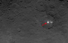 Ini penampakan cahaya di asteroid raksasa yang hebohkan NASA