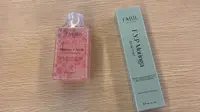 Review: Moringa Skin Tint dan Rose Cleansing Water Fabil Natural, Perlindung Sinar UV Sekaligus Serum. (Dok: Liputan6.com/dyah)&nbsp;