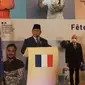 Menteri Pertahanan RI Prabowo Subianto menyebut Indonesia dan Prancis terus meningkatkan hubungan kemitraan yang strategis (Liputan6.com/Teddy Tri Setio Berty)