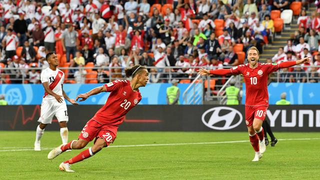 Yurary Poulsen, Christian Eriksen, Timnas Denmark, Piala Dunia 2018