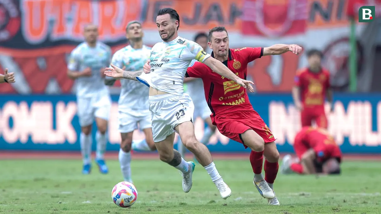 Foto: Duel Imbang Persija Vs Persib dalam Laga Super Big Match BRI Liga 1 2024/2025