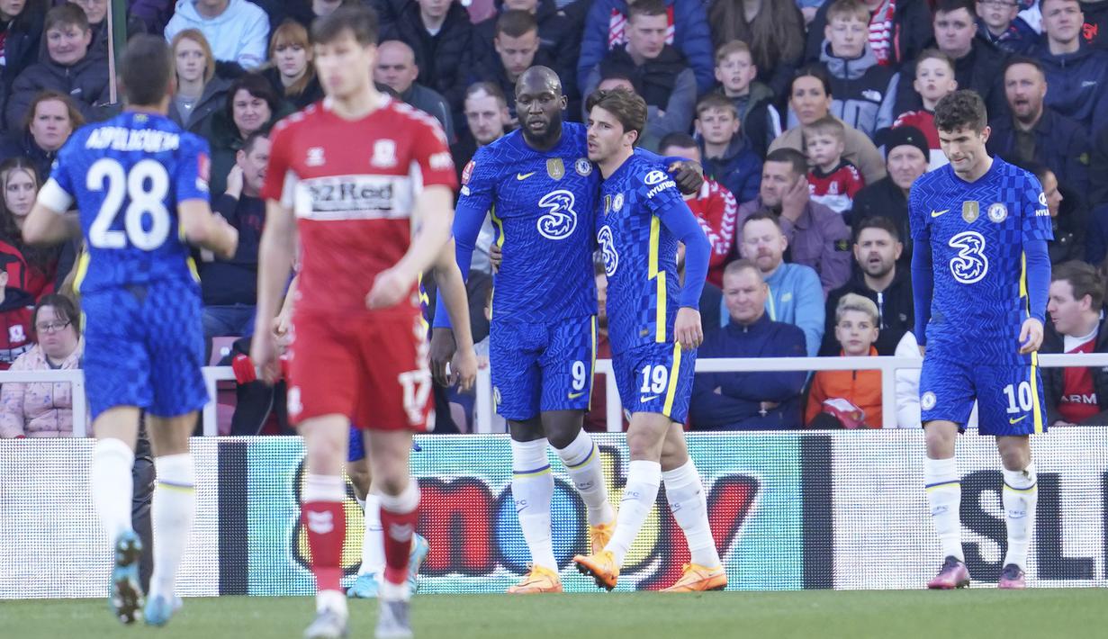 FOTO: Bungkam Middlesbrough, Chelsea Melenggang ke Semifinal Piala FA - Bola Liputan6.com