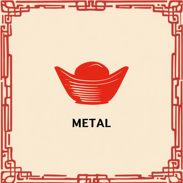 Chinese Zodiac Element - Metal